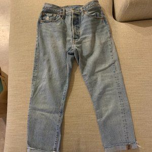 Levi's 501s skinny (27-28, tailored)